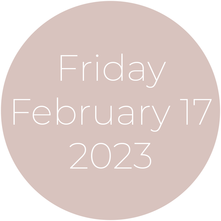 Friday, February 17, 2023