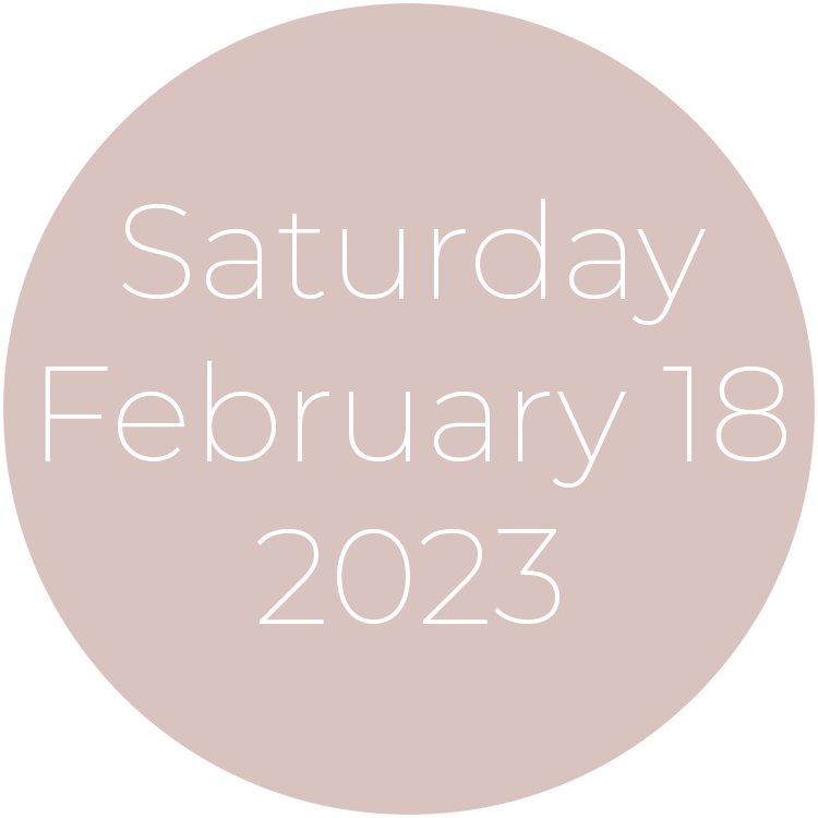 Saturday, February 18, 2023