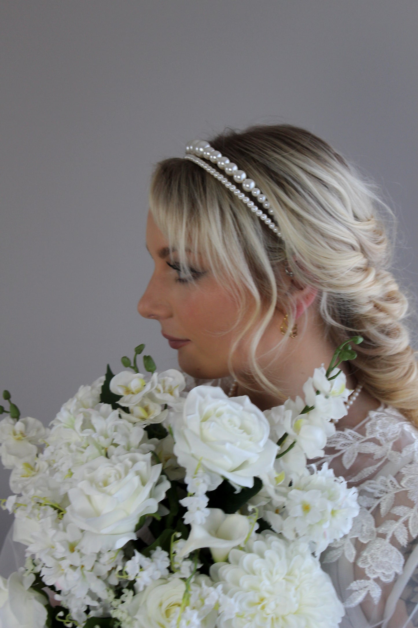 Pearl Stacked Headbands