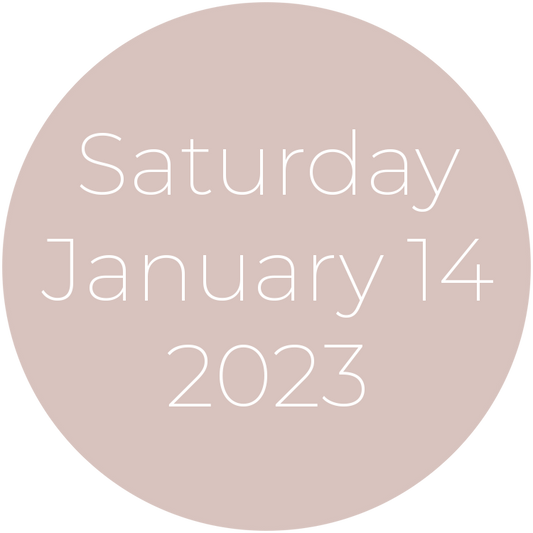 Saturday, January 14, 2023
