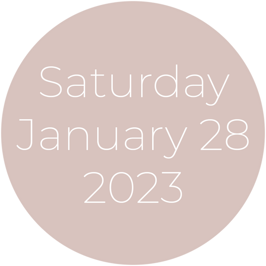 Saturday, January 28, 2023