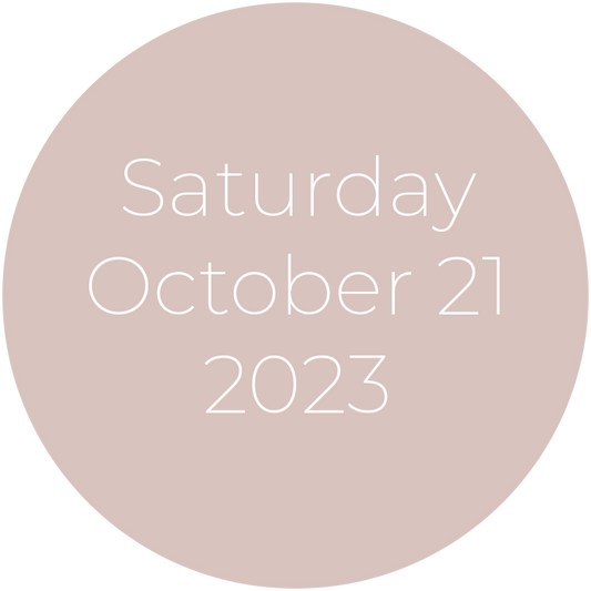Saturday, October 21, 2023