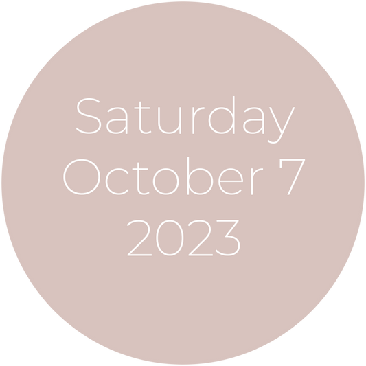 Saturday, October 7, 2023