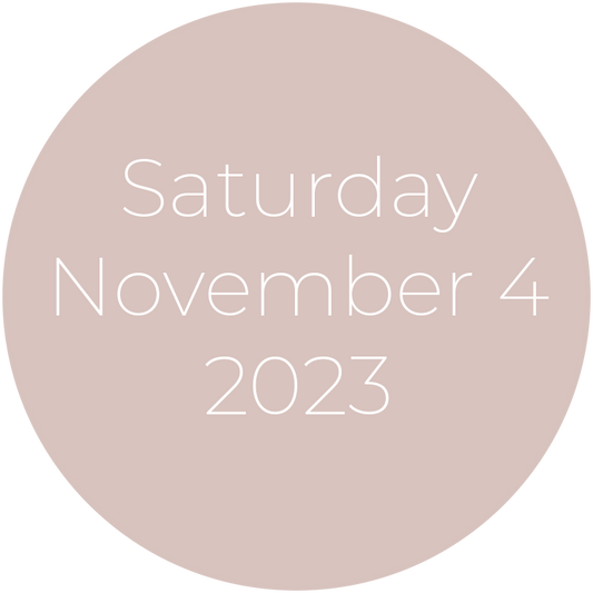 Saturday, November 4, 2023