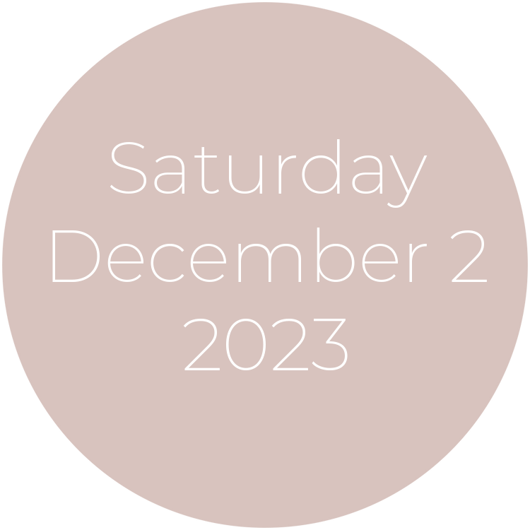 Saturday, December 2, 2023
