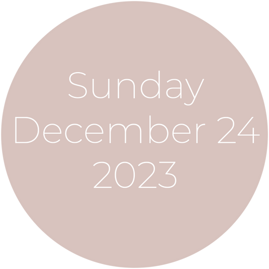 Sunday, December 24, 2023