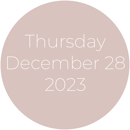 Thursday, December 28, 2023