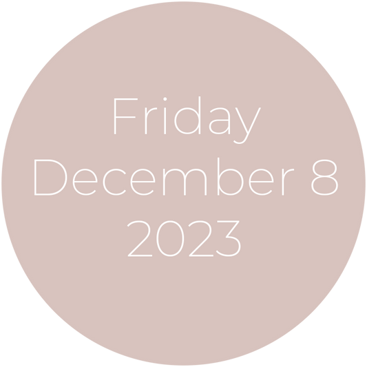 Friday, December 8, 2023
