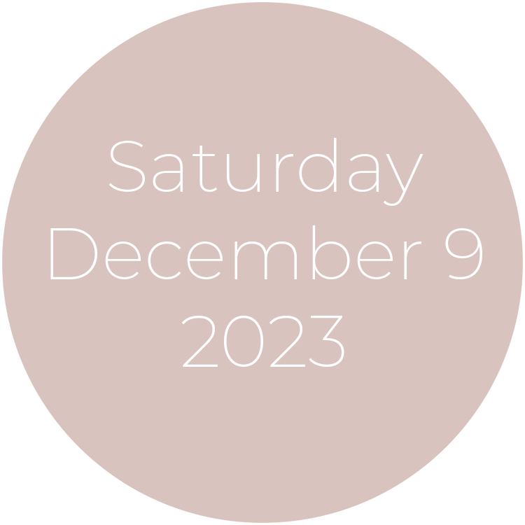 Saturday, December 9, 2023