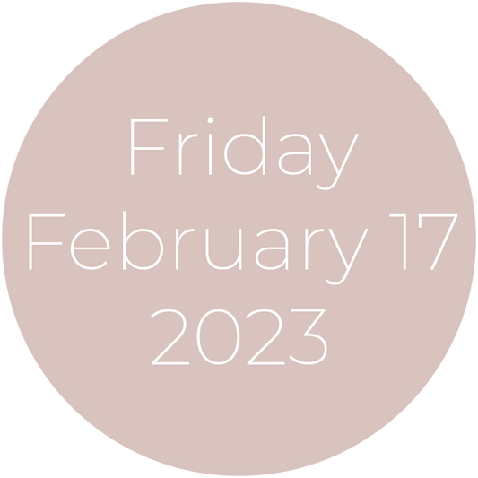 Friday, February 17, 2023