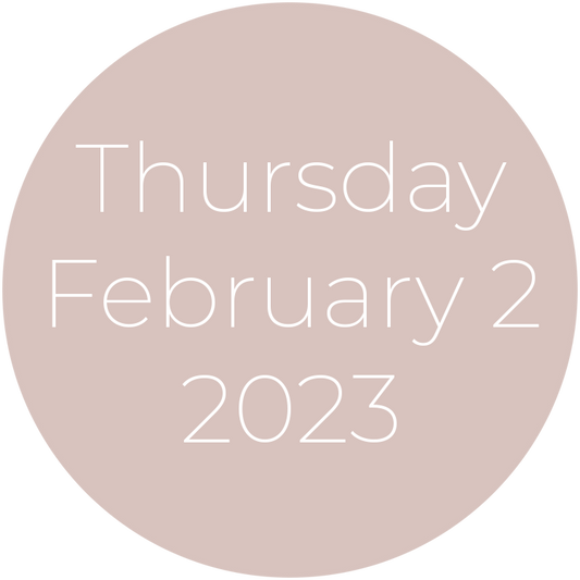 Thursday, February 2, 2023