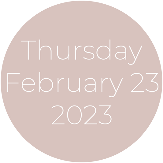 Thursday, February 23, 2023
