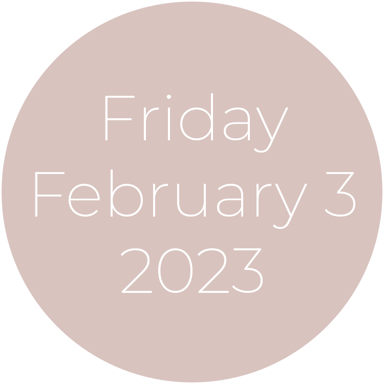 Friday, February 3, 2023