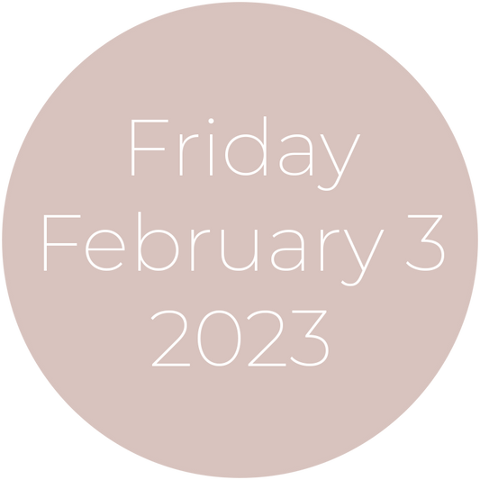 Friday, February 3, 2023