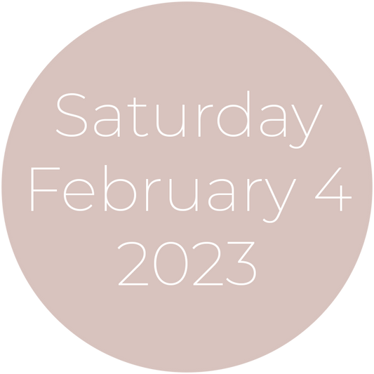 Saturday, February 4, 2023