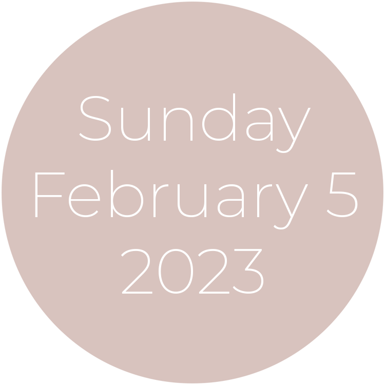Sunday, February 5, 2023