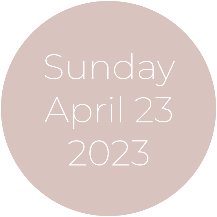 Sunday, April 23, 2023
