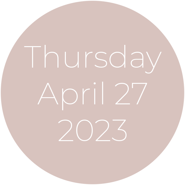 Thursday, April 27, 2023