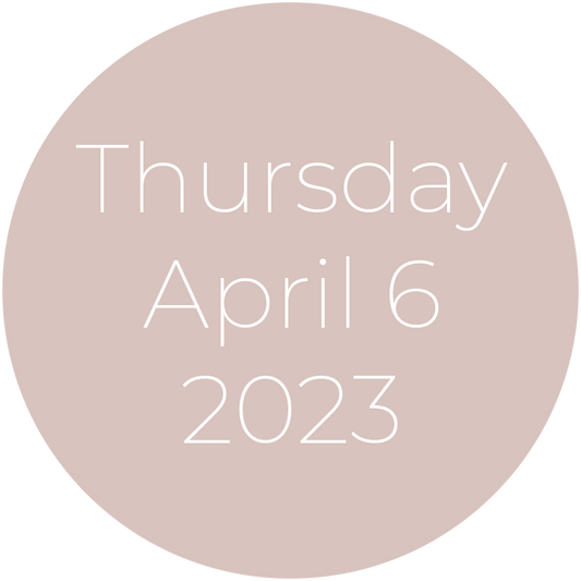 Thursday, April 6, 2023