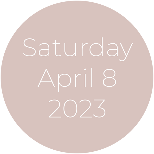 Saturday, April 8, 2023