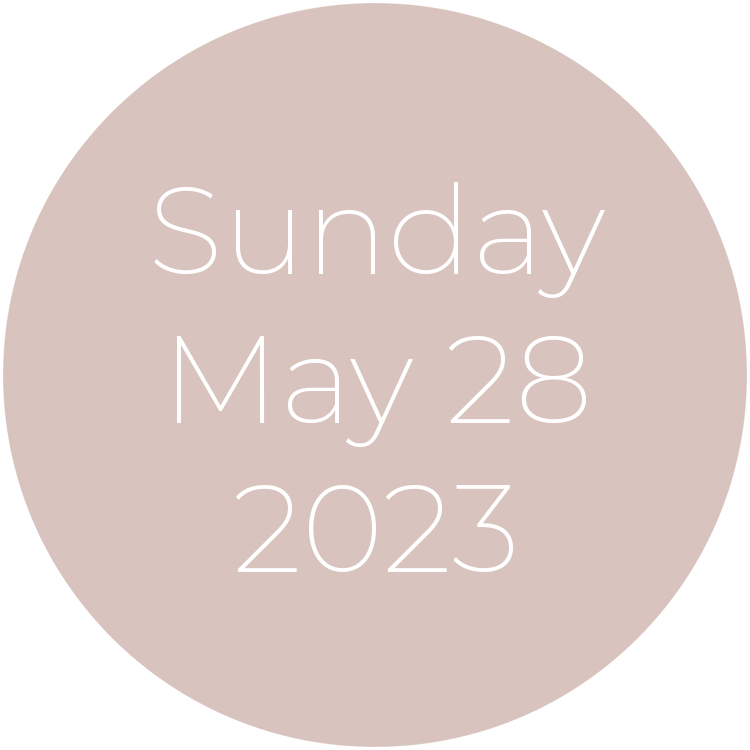 Sunday, May 28, 2023