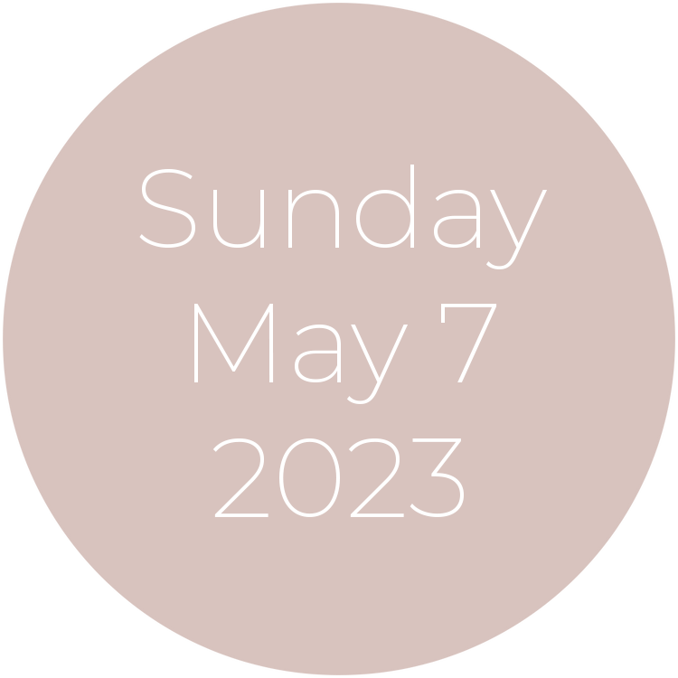 Sunday, May 7, 2023