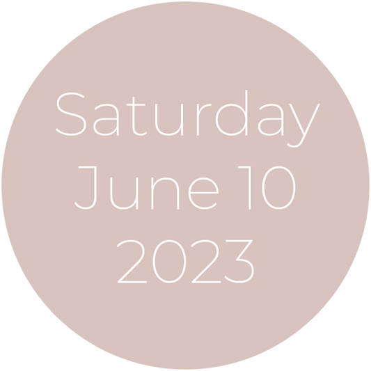 Saturday, June 10, 2023