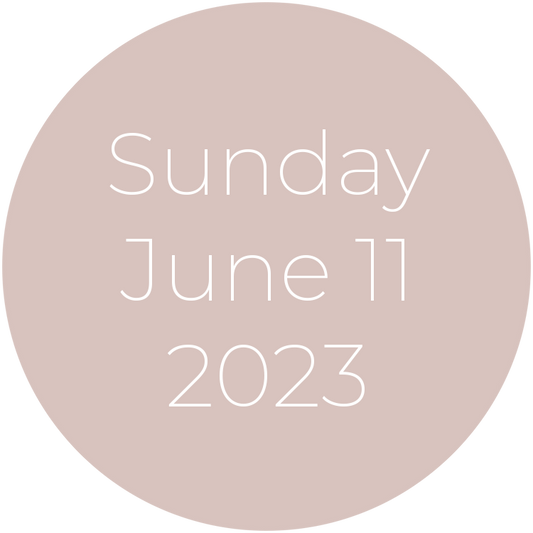 Sunday, June 11, 2023