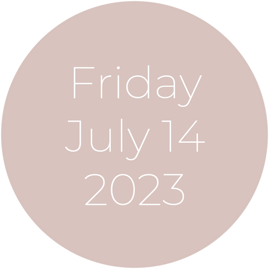 Friday, July 14, 2023