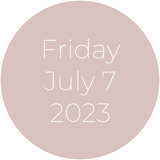 Friday, July 7, 2023