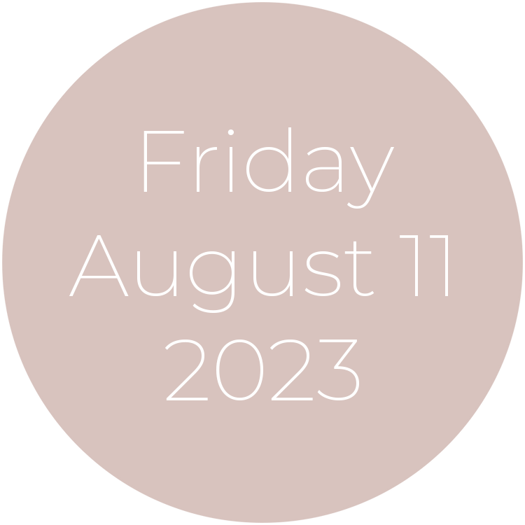 Friday, August 11, 2023