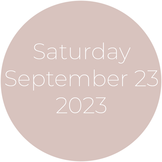 Saturday, September 23, 2023