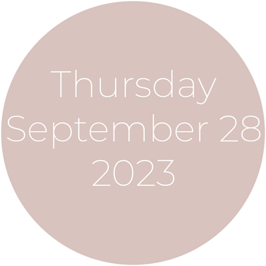 Thursday, September 28, 2023